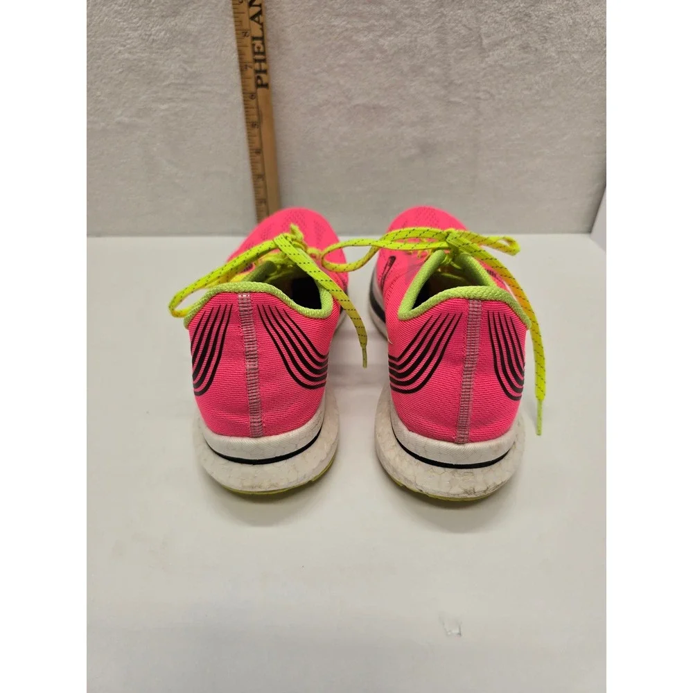 Saucony Endorphin Pro Running Shoes Pink Yellow Neon Womens Size 11‎